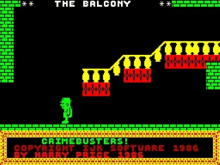 Crime Busters screenshot 3 for ZX Spectrum